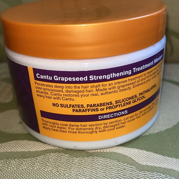 🚫On hold Cantu Free in bundle Grapeseed hair treatment masque almond oil and m - Picture 2 of 4